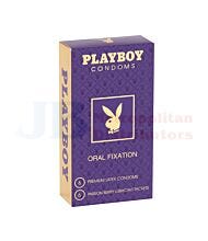 12PK PLAYBOY CONDOM ORAL FIXAT