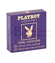 4PK PLAYBOY CONDOM ORAL FIXAT