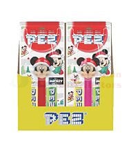 17G PEZ DISPENSER MICKEY & MINNIE CHRISTMAS