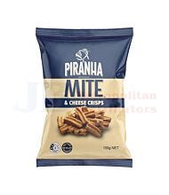 100G PIRANHA MITE & CHEESE SOY CRISPS