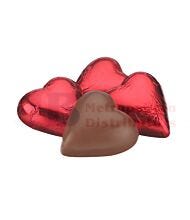 5KG CHOCOLATIER WRAPPED BULK CHOCOLATE RED HEARTS