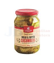 520G SANDHURST BREAD & BUTTER CUCUMBERS