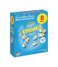 80G 8 PACK SUN BITES POPCORN SEA SALT
