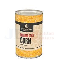 410G SANDHURST CREAMED STYLE CORN