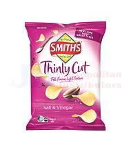 175G SMITH'S THINLY CUT SALT VINEGAR
