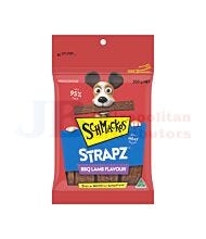 200G SCHMACKOS STRAPZ BBQ LAMB FLAVOUR