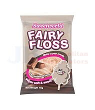 15G SWEETWORLD FAIRY FLOSS CHOCOLATE