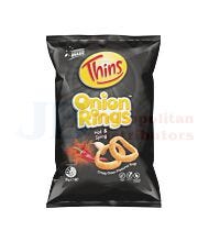 85G THINS ONION RINGS HOT SPICY