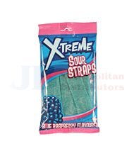 160G XTREME BLUE RASPBERRY SOUR STRAPS