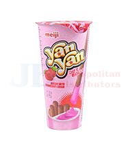 45G MEIJI YAN YAN BISCUIT WITH STRAWBERRY CREAM