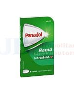 8 PACK PANADOL RAPID CAPLETS