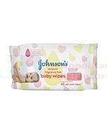 20 PACK JOHNSONS BABY FRAGRANCE FREE WIPES