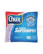 10 PACK CHUX WIPES REGULAR