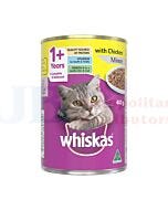 400G WHISKAS MINCED CHICKEN