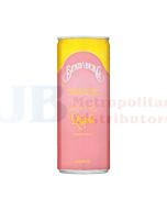 250ML BUNDABERG REFRESHINGLY LIGHT LEMON & WATERMELON