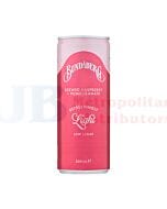250ML BUNDABERG REFRESHINGLY LIGHT RASPBERRY & POMEGRANATE