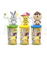 DRINK & GO LOONEY TUNES CUP WITH 10G JELLY CANDIES