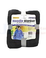 HOODIE BLANKET BLACK