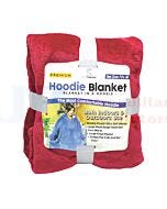 HOODIE BLANKET RED