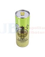 300ML LEVEL LEMONADE PINEAPPLE CAN