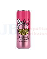 300ML LEVEL LEMONADE RASPBERRY CAN