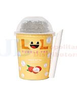 275ML LOL PAPAYA RED TEA + LYCHEE PEARLS