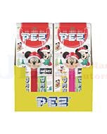 17G PEZ DISPENSER MICKEY & MINNIE CHRISTMAS