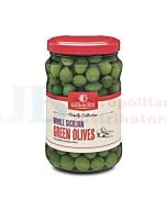 1.65KG SANDHURST WHOLE SICILIAN GREEN OLIVES